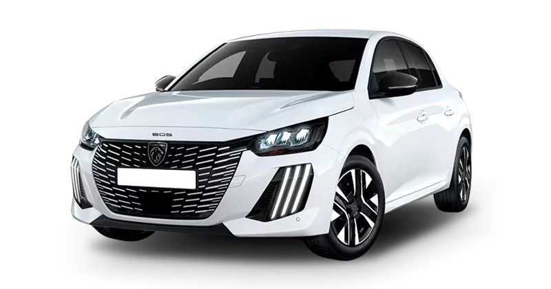 Leasing Coches Peugeot 208-Allure Gasolina 100 S&S 6 vel. Man Blanco Okenite