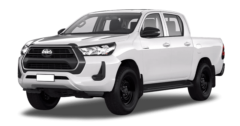 Leasing Coches Toyota Hilux-2.4B 6AT Doble Cabina GX Blanco Classic