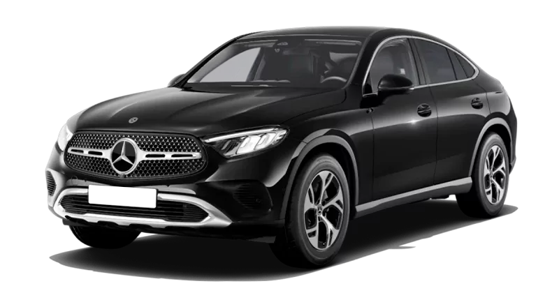 Leasing Coches Mercedes Benz GLC COUPE 300 de 4MATIC Negro Obsidiana