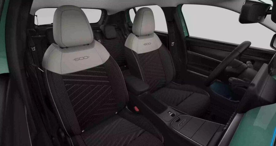 Leasing Coches Fiat 600 1.2 MHEV ICON DDCT Azul Ottanio, Negro, Blanco