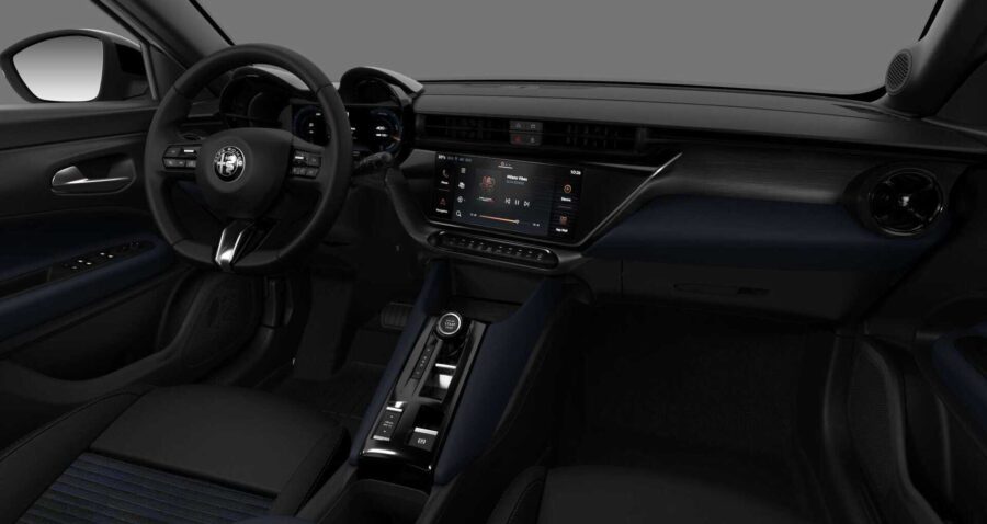 Leasing Coches Alfa Romeo Junior Elettrica Blanco, Negro