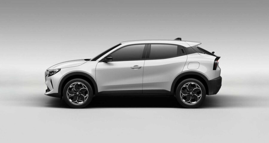 Leasing Coches Alfa Romeo Junior Elettrica Blanco, Negro