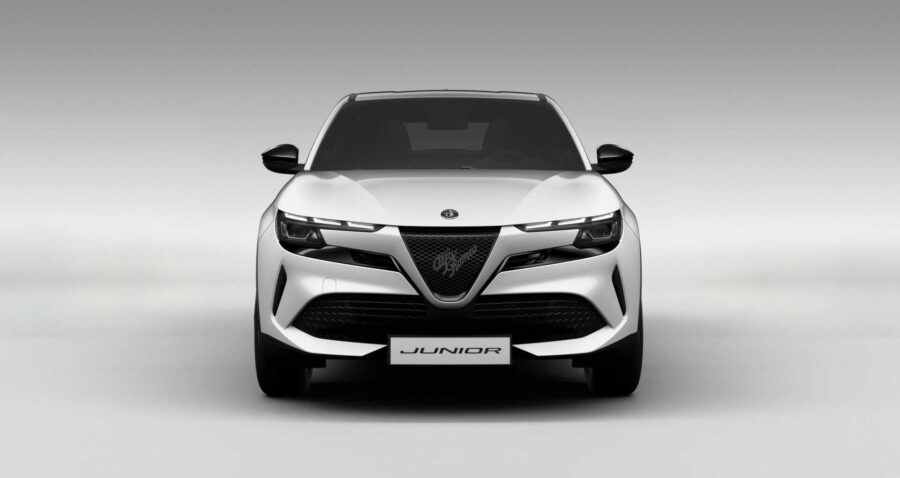 Leasing Coches Alfa Romeo Junior Elettrica Blanco, Negro