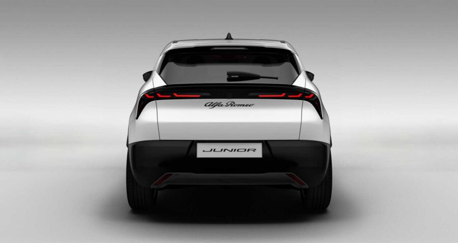 Leasing Coches Alfa Romeo Junior Elettrica Blanco, Negro