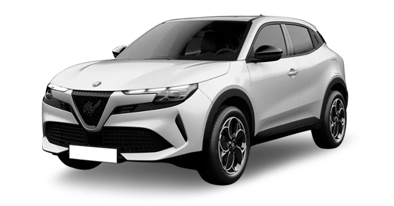 Leasing Coches Alfa Romeo Junior-Elettrica Blanco, Negro