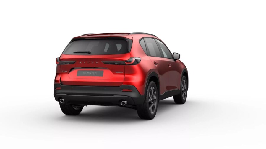 Leasing Coches Mazda CX-5 2.5 Sky MHEV AT FWD Exclusive-Line Soul Red Crystal