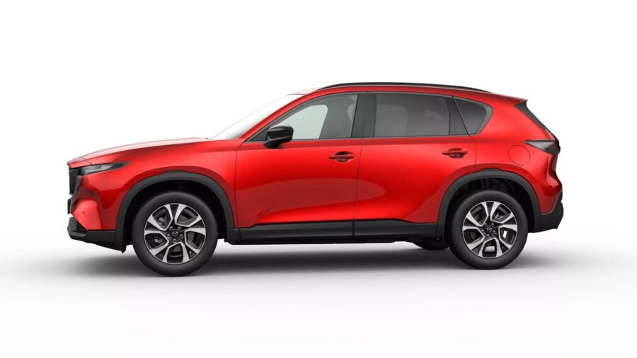 Leasing Coches Mazda CX-5 2.5 Sky MHEV AT FWD Exclusive-Line Soul Red Crystal