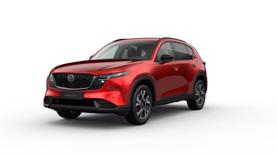 Leasing Coches Mazda CX-5 2.5 Sky MHEV AT FWD Exclusive-Line Soul Red Crystal