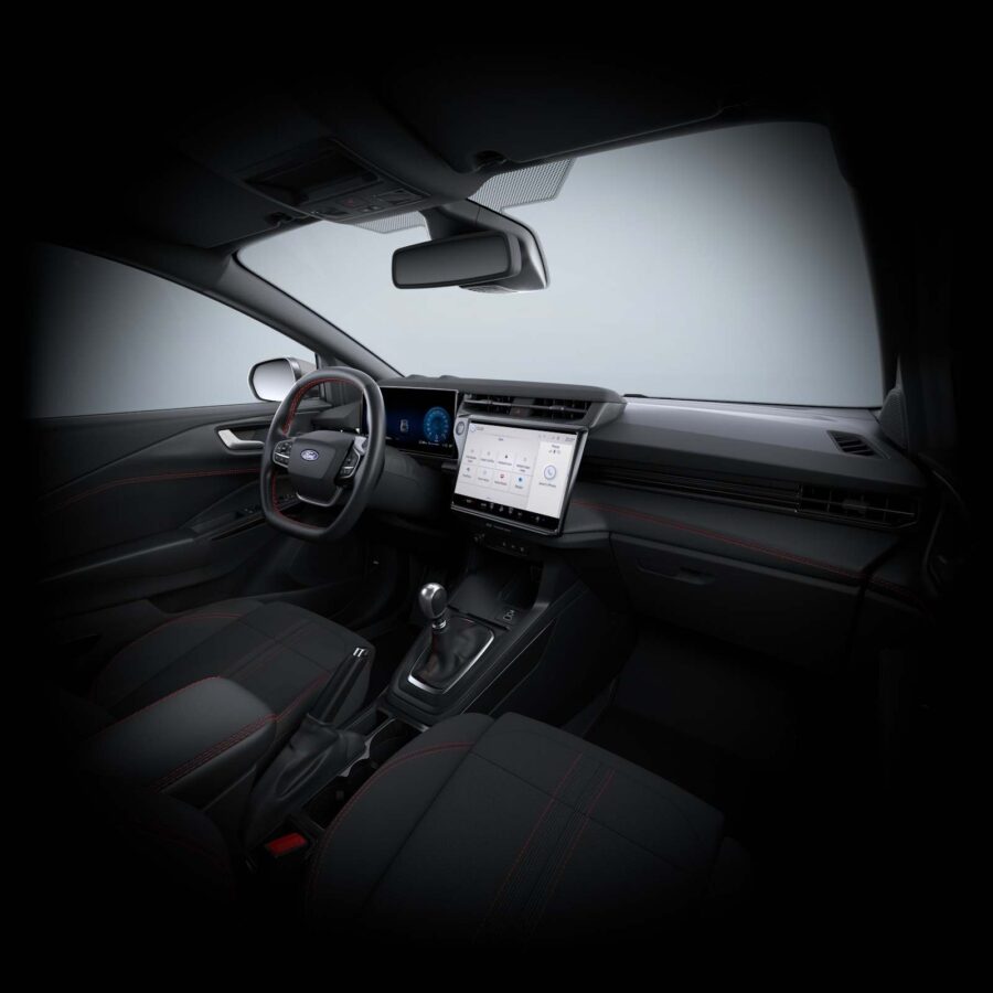 Leasing Coches Ford Puma 1.0 EcoBoost MHEV ST-Line Blanco, Gris Cactus