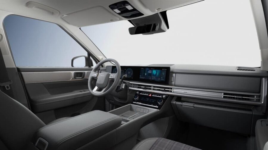 Leasing Coches Hyundai Santa Fe 1.6T HEV 4X2 AT Maxx White Cream