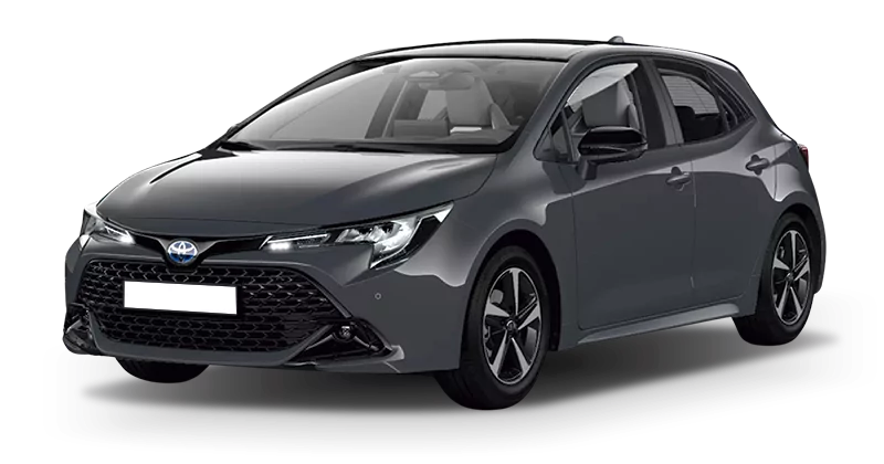 Leasing Coches Toyota Corolla-Hybrid 140 e-CVT 5P Active Gris Trueno