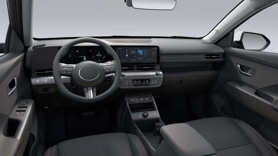 Leasing Coches Hyundai Kona EV 150kW Black Line Atlas White