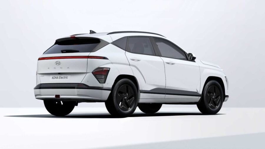 Leasing Coches Hyundai Kona EV 150kW Black Line Atlas White
