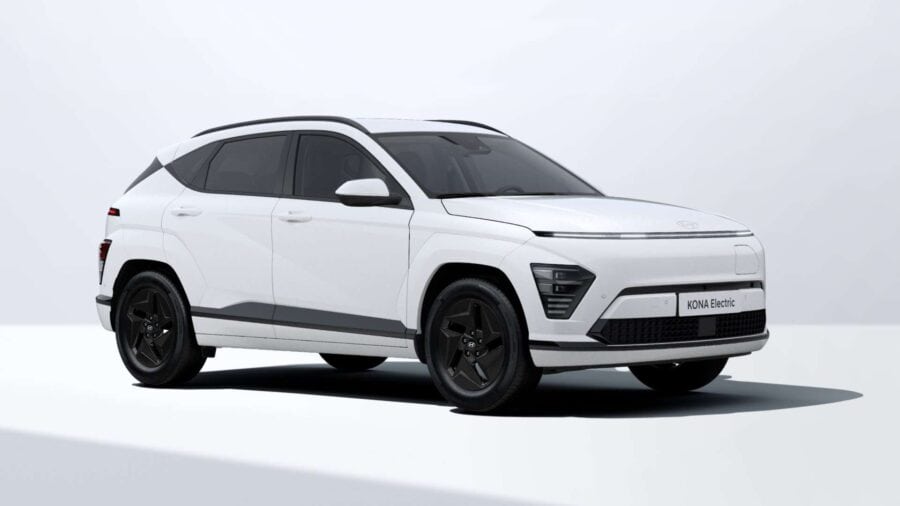 Leasing Coches Hyundai Kona EV 150kW Black Line Atlas White