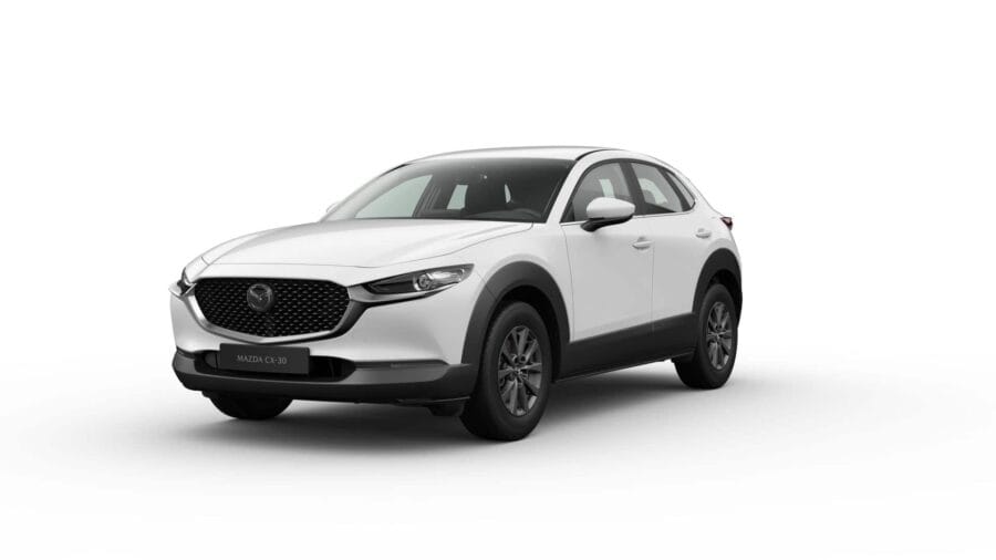 Leasing Coches Mazda CX-30 2.5 e-Skyactiv G MHEV AT Prime-Line Artic White