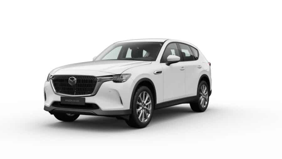 Leasing Coches Mazda CX-60 3.3 e-Skyactiv D MHEV 8AT 2WD Exclusive-line Artic White