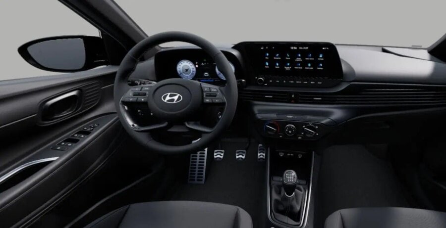 Leasing Coches Hyundai Bayon 1.0T Black Line Altas White