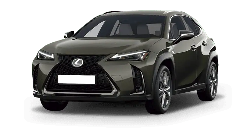 Leasing Coches Lexus UX-300h F Sport Legend Verde Oliva, Gris Berlín, Titanium, Negro Graphite, Blanco Nova, Azul Eléctrico, Copper Petra
