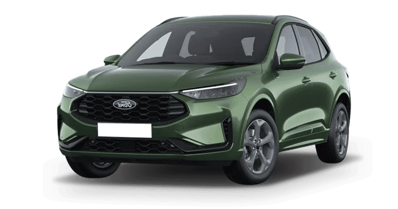 Leasing Coches Ford Kuga-2.5 PHEV Duratec ST-Line Verde Bursting, Blanco Frozen, Plata Solar, Negro Agate