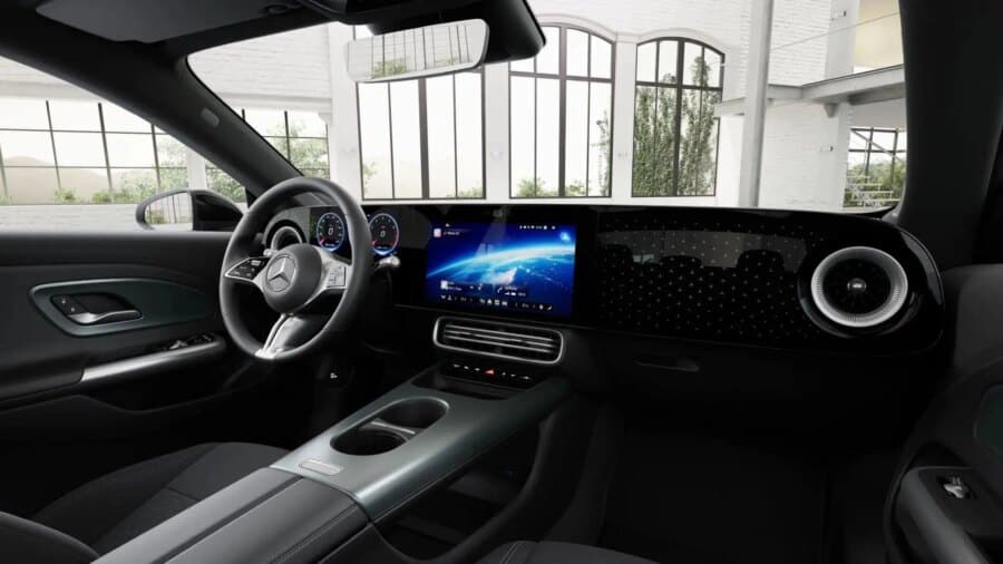 Leasing Coches Mercedes Benz CLA 180 Negro Cosmos