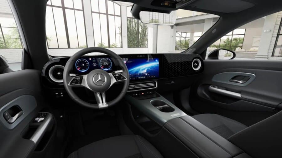 Leasing Coches Mercedes Benz CLA 200 EQ Negro Cosmos