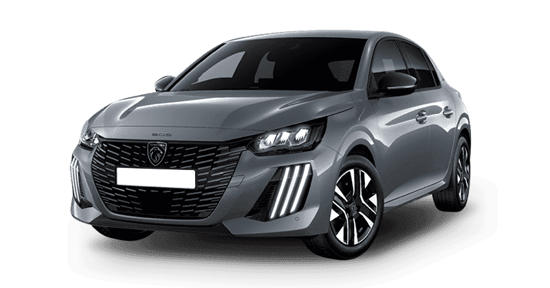 Leasing Coches Peugeot 208-Allure Gasolina 100 S&S 6 Vel. Man Gris Selenium