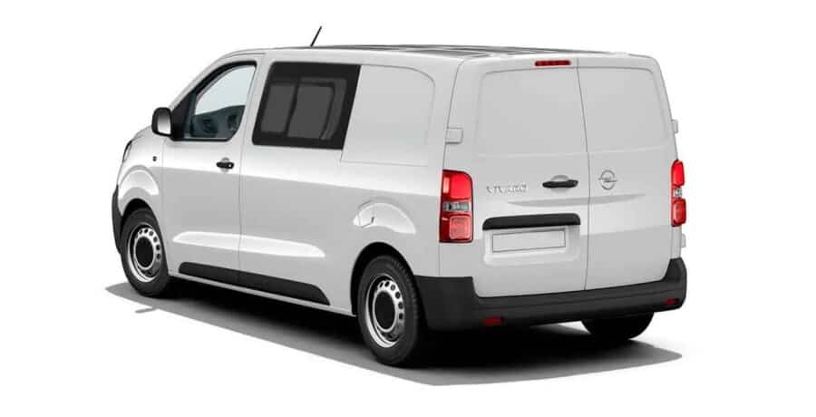 Leasing Coches Opel Vivaro Doble Cabina 6 Plazas M Blanco
