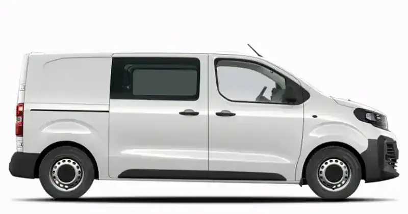 Leasing Coches Opel Vivaro Doble Cabina 6 Plazas M Blanco