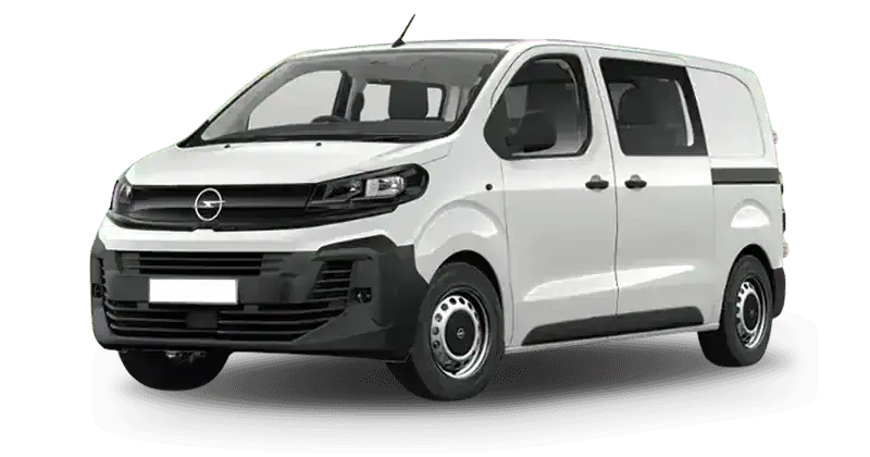 Leasing Coches Opel Vivaro-Doble Cabina 6 Plazas M Blanco