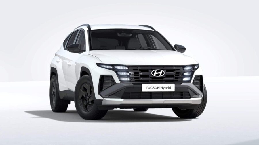 Leasing Coches Hyundai Tucson HEV Black Line Atlas White
