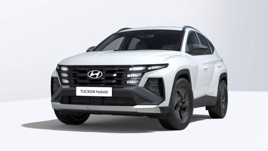 Leasing Coches Hyundai Tucson HEV Black Line Atlas White