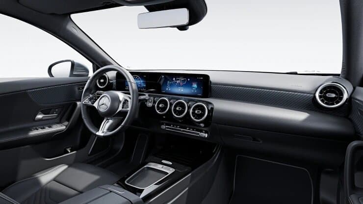 Leasing Coches Mercedes Benz Clase A 180d Gris Montaña Metalizado