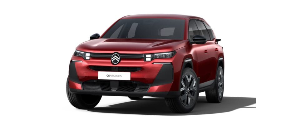 Leasing Coches Citroën C5 Aircross Hybrid YOU Rojo Metalizado