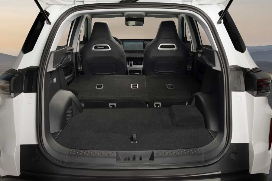 Leasing Coches Ebro S400 1.5 DHE HEV Excellence CVT Blanco Khaki, Gris Phantom