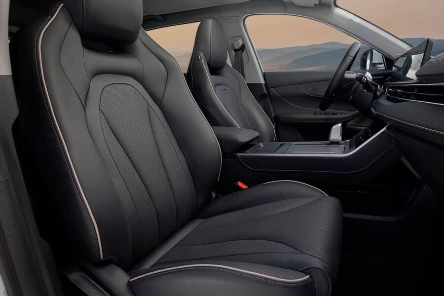 Leasing Coches Ebro S400 1.5 DHE HEV Excellence CVT Blanco Khaki, Gris Phantom