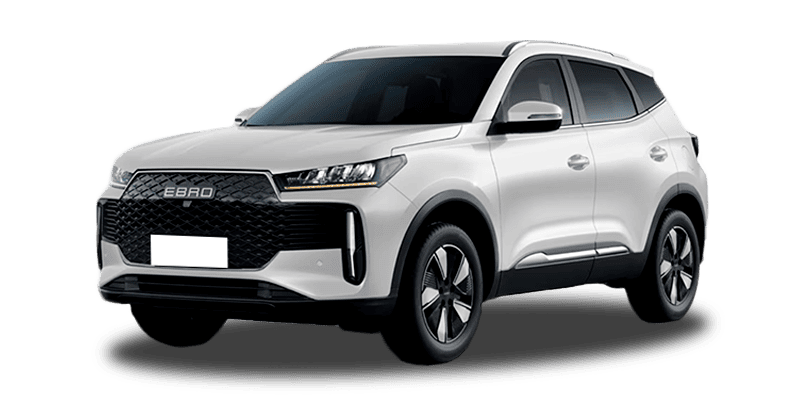 Leasing Coches Ebro S400-1.5 DHE HEV Excellence CVT Blanco Khaki, Gris Phantom