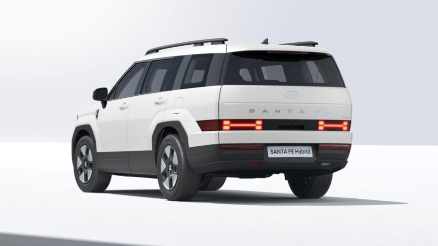 Leasing Coches Hyundai Santa Fe 1.6T HEV 4X2 AT Maxx White Cream