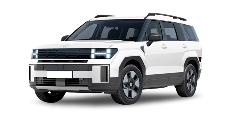 Leasing Coches Hyundai Santa Fe 1.6T HEV 4X2 AT Maxx White Cream