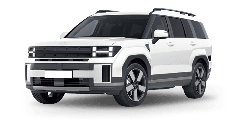 Leasing Coches Hyundai Santa Fe 1.6T HEV 4X2 AT Tecno Cream White