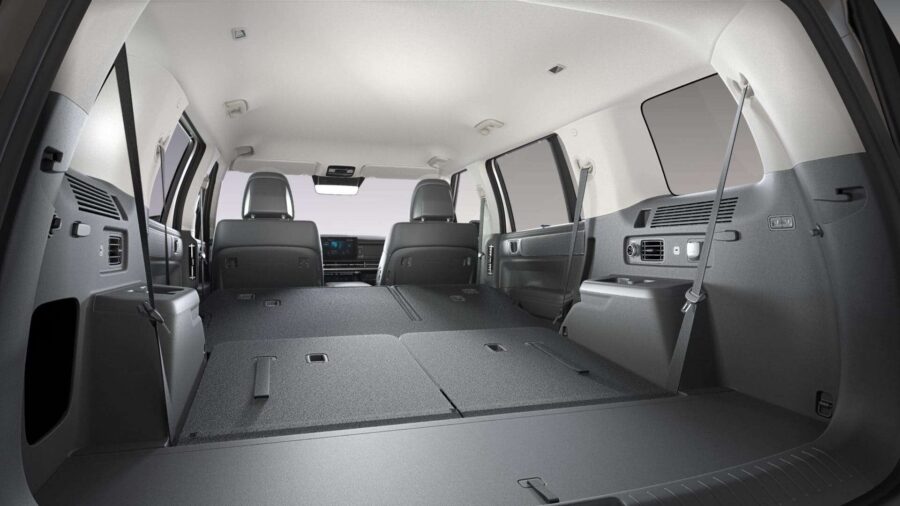 Leasing Coches Hyundai Santa Fe 1.6T HEV 4X2 AT Tecno Cream White