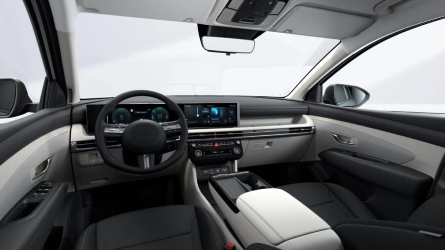 Leasing Coches Hyundai Tucson 1.6T HEV AT Klass Atlas White