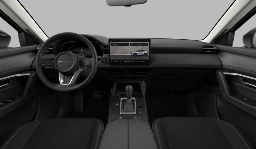 Leasing Coches Mazda CX-5 2.5 e-Skyactiv-G MHEV FWD Aut. Centre-Line Machine Gray, Soul Red Crystal