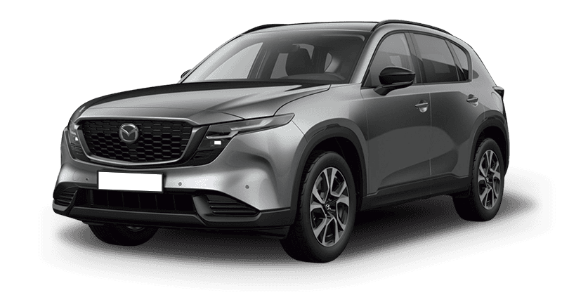Leasing Coches Mazda CX-5-2.5 e-Skyactiv-G MHEV FWD Aut. Centre-Line Machine Gray, Soul Red Crystal
