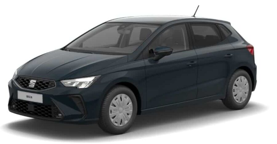 Leasing Coches Seat Ibiza + 1.0 MPI 59kW Azul Fiord
