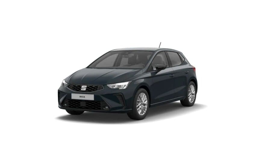 Leasing Coches Seat Ibiza 1.0 TSI 85kW Style+ Azul Fiord, Blanco