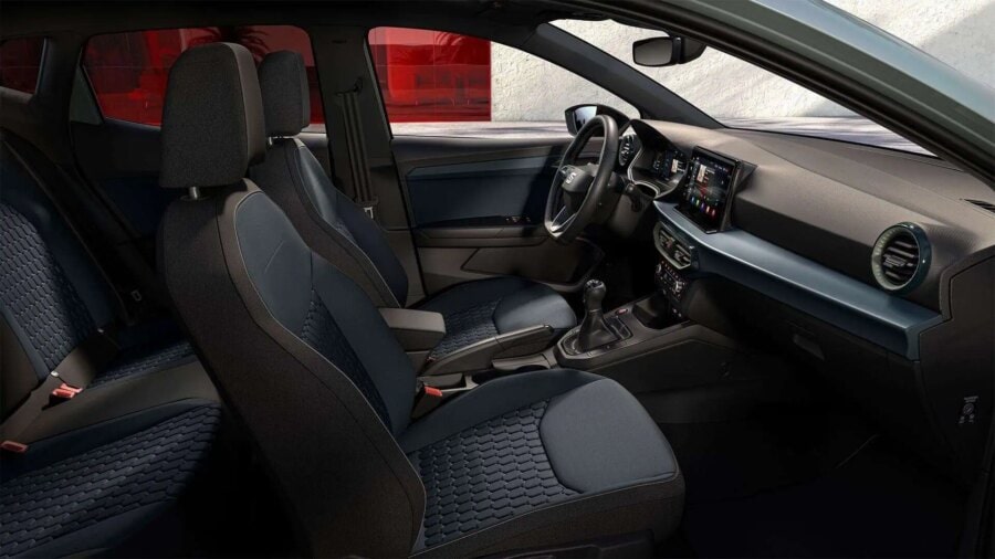 Leasing Coches Seat Ibiza 1.0 TSI 85kW Style+ Azul Fiord, Blanco