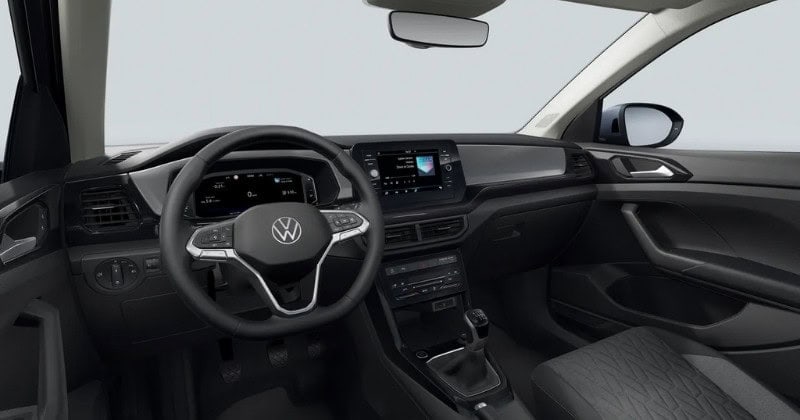 Leasing Coches Volkswagen T-Cross 1.0 TSI Man. Más Blanco, Negro