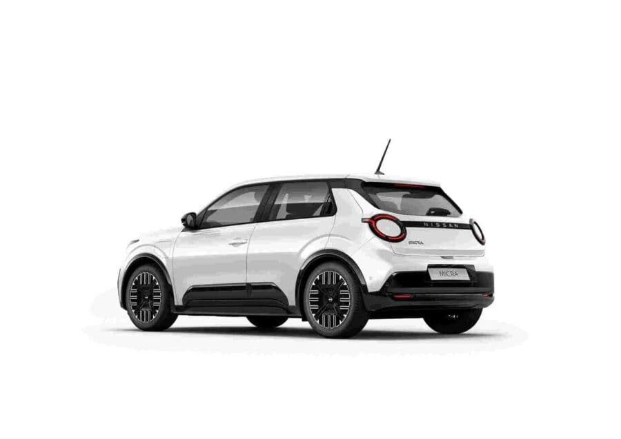 Leasing Coches Nissan Micra 40 kWh Acenta Moon White