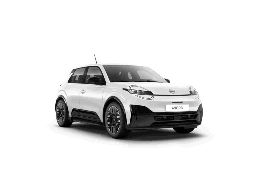 Leasing Coches Nissan Micra 40 kWh Acenta Moon White