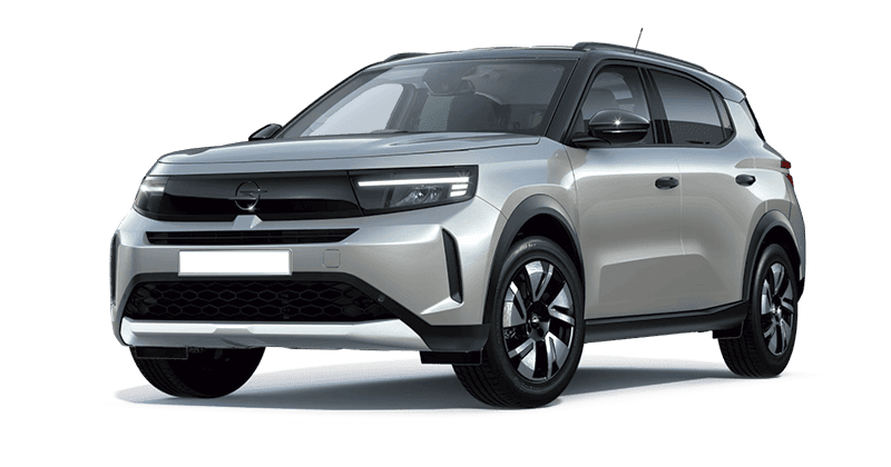 Leasing Coches Opel Frontera 1.2T XHT Hybrid eDCT6 107kW Ultimate Kristall Silver, Arktis White